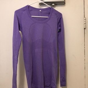Lululemon Swifty Long Sleeve Crew Neck Size 6